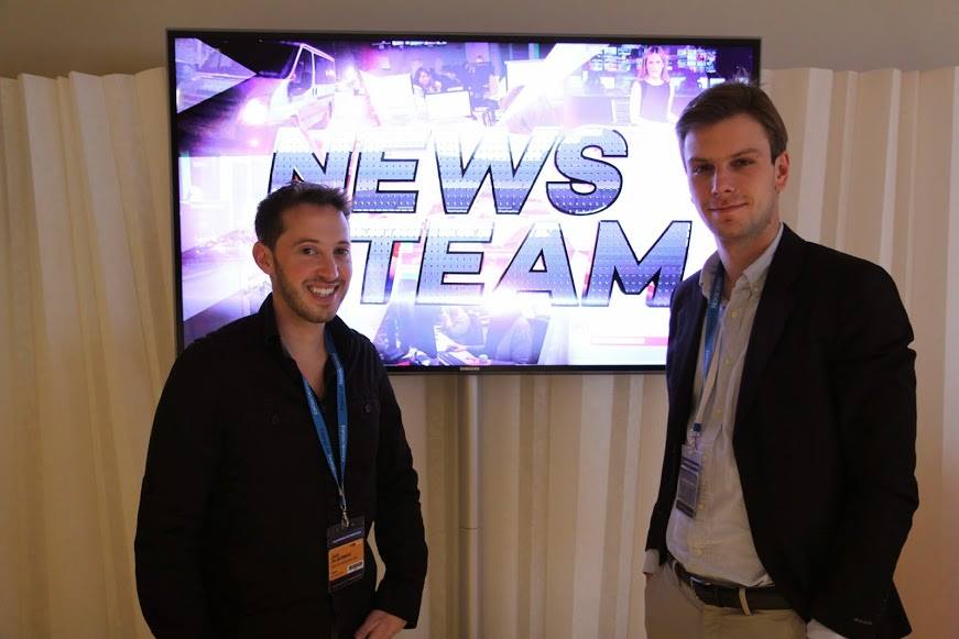 MIPTV 2014,   RT "News team"
