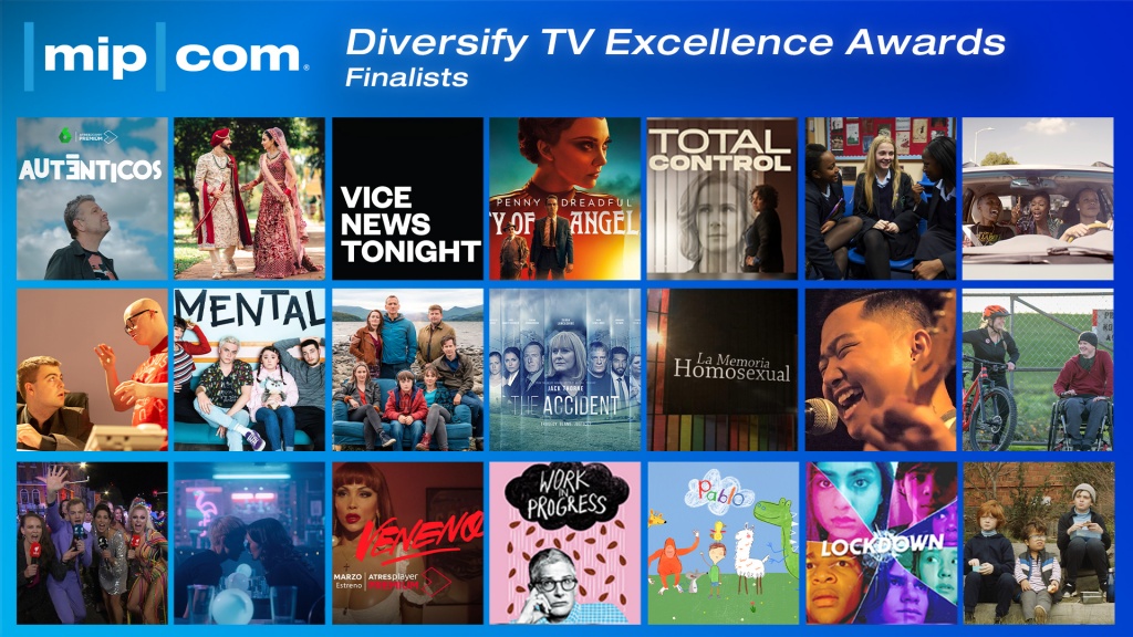 Финалисты MIPCOM Diversify TV Excellence Awards 2020
