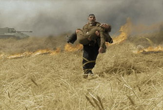 кадр из фильма "Отец солдата"