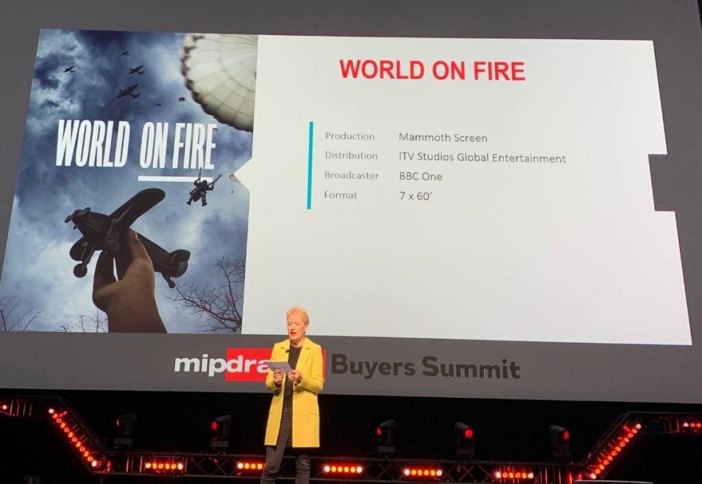 MIPDrama Buyers Summit, презентация "World on Fire"