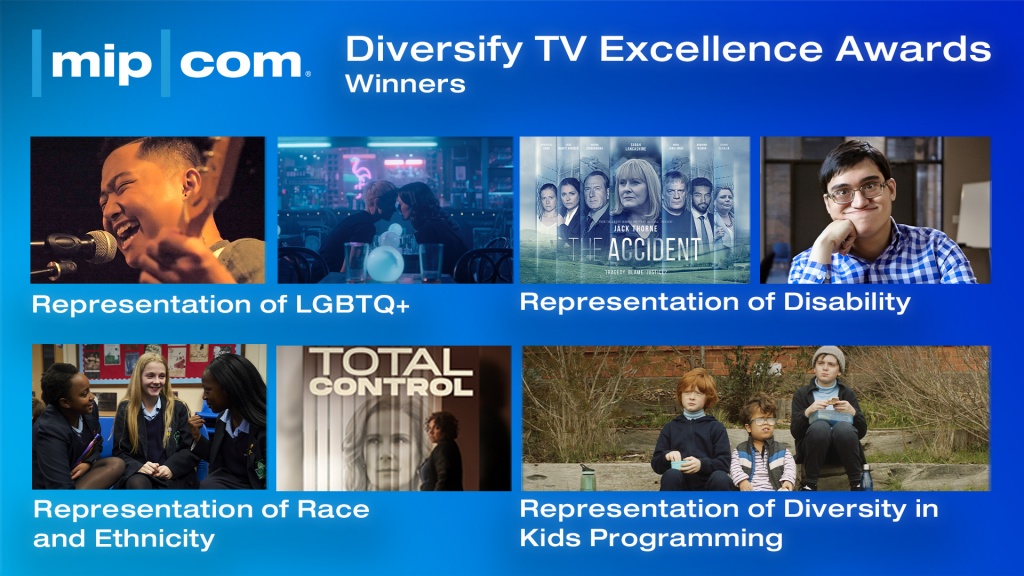 Лауреаты премии MIPCOM Diversify TV Excellence Awards 2020