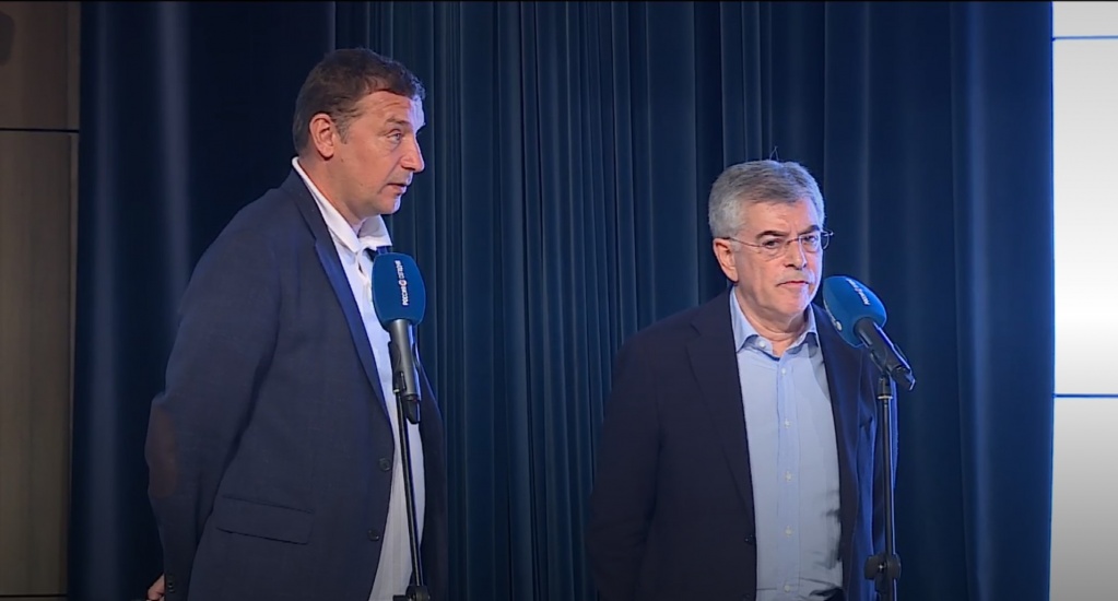 Влад Ряшин и Игорь Толстунов на питчинге Фонда Кино 8 сентября 2020 года