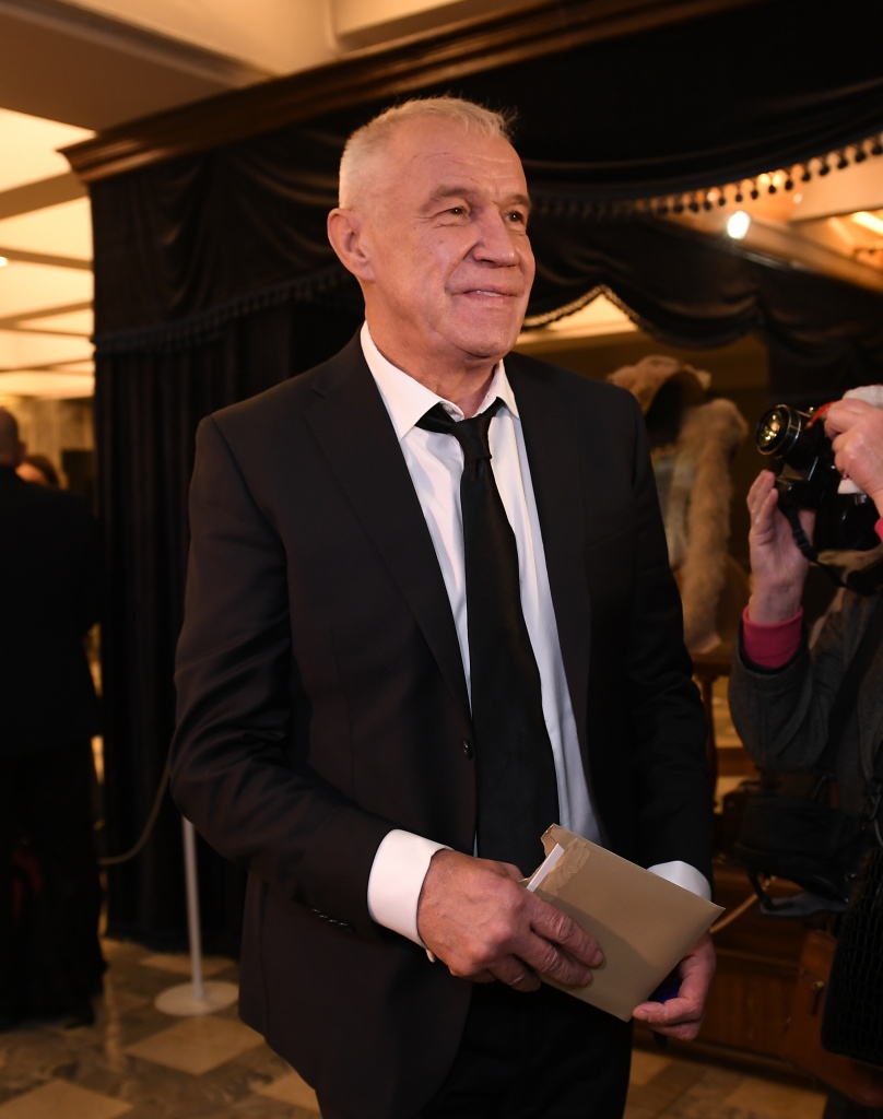 Церемония вручения премии Золотой орел по итогам 2018 года, актер Сергей Гармаш