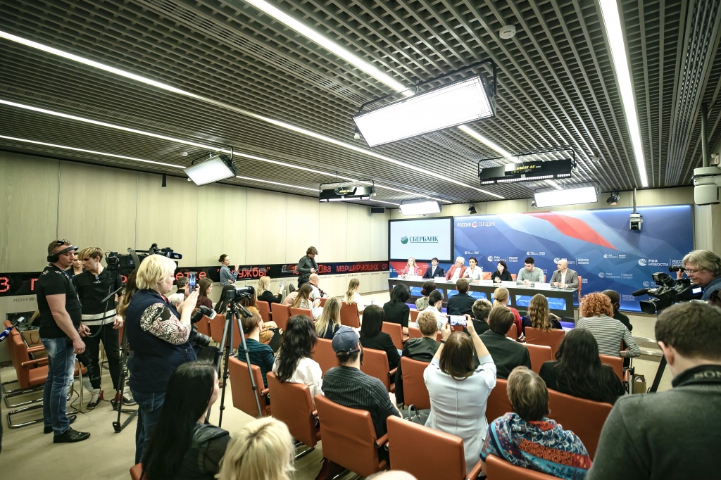 пресс-конференция делегации российских кинематографистов, принимающих участие в работе 72 Каннского международного кинофестиваля и кинорынка March&#233; du Film 