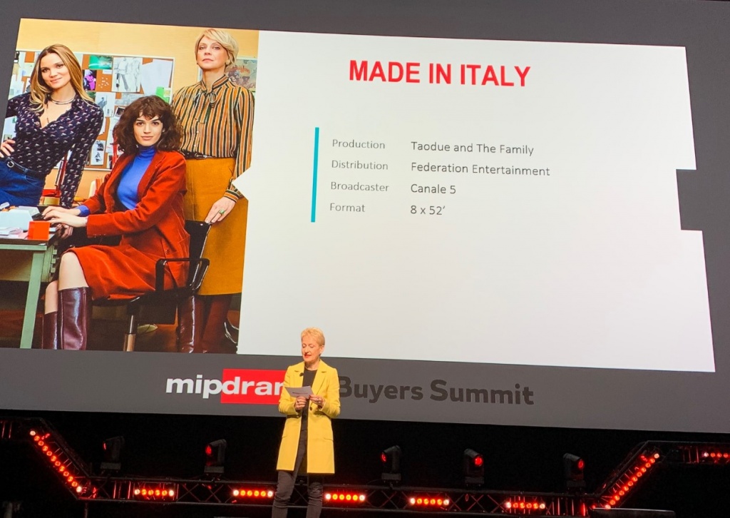 MIPDrama Buyers Summit, презентация "Made in Italy"